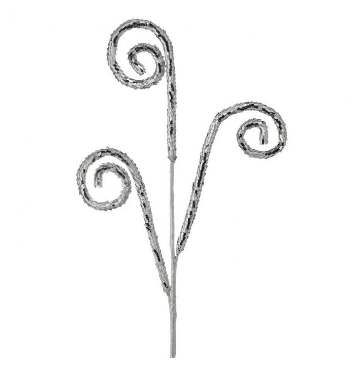 34" Sequin Scroll Spray