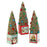 12" Retro Gift Box With Tree 3 Assorted