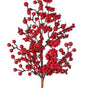 24" Red Berry Spray