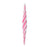 12" Pink & White Peppermint Finial Ornament