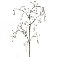 43" Champagne Crystal Drop Clear Spray