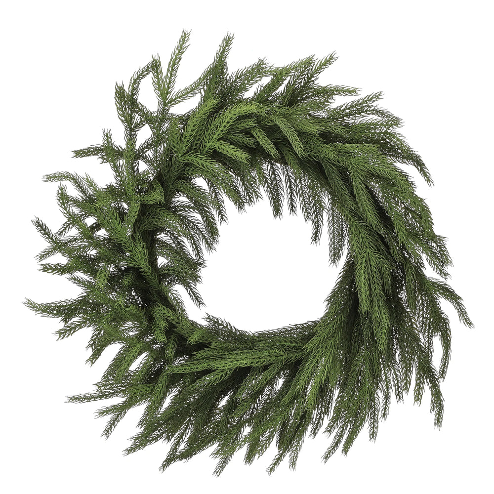 28" Forest Norfolk Pine Wreath