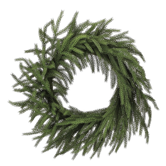 28" Forest Norfolk Pine Wreath