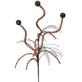 32" Black & Orange Glitter Halloween Spray