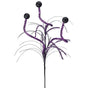 32" Black & Purple Glitter Halloween Spray
