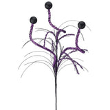 32" Black & Purple Glitter Halloween Spray