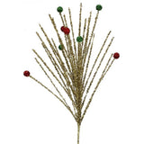 30" Gold Glitter Burst Stem