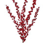 34" Red Burgundy Berry Spray