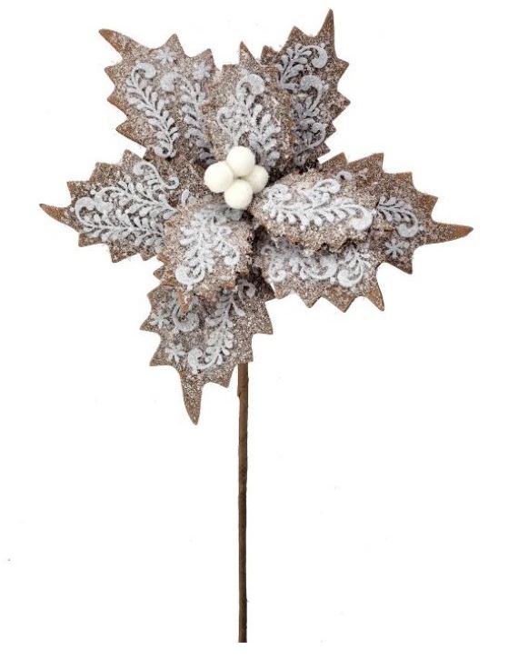 24" Brown Gingerbread Stem