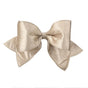24" Outdoor UV-Resistant Padded Champagne Velvet Bow