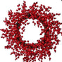 24" Red Berry Ridge Wreath