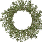 2 FT Green Glitter Spray Wreath