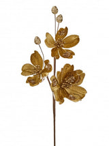 24" Velvet Magnolia Spray