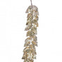 4 FT Champagne & Gold Glitter Beaded Fruited Magnolia Garland