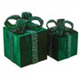 12"- 16" Green Velvet Sequin Gift Box