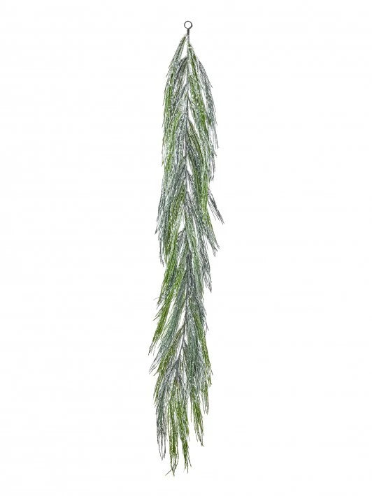 60" Iced Scotch Pine Garland