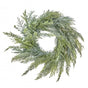 26" Iced Cedar Wreath