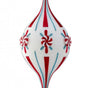 13" Peppermint Finial Ornament