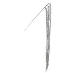 66" Platinum Sequin Beaded Rain Spray