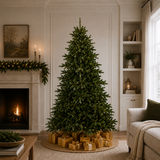 Kentucky Fir Tree Pre Lit Pure White LED Lights