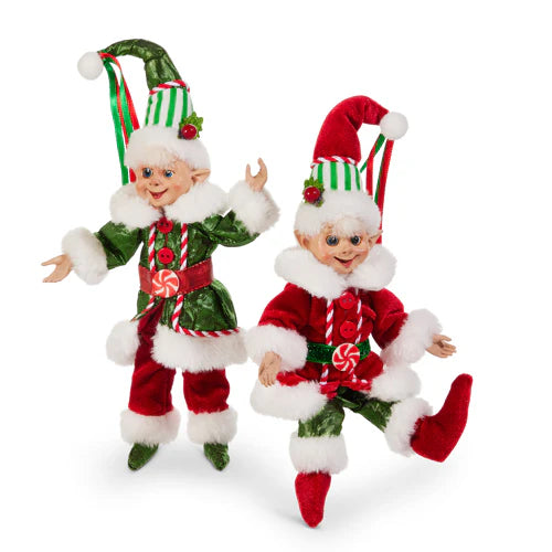 7" Traditional Posable Elf Assorted