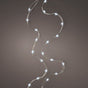 10 FT 60 Micro LED Cool White Lights With Silver Wire Battery Operated