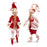 16" Red & Pink Charming Posable Elves Set Of 2