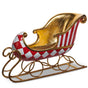 15" Red White Pattern Sleigh