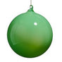 5" Green Opaque Glass Ball Ornament