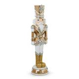 4 FT Gold and Silver Nutcracker