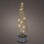 13" Micro LED Amber Rotating Tree Battery Operated