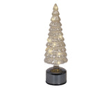 13" Micro LED Amber Rotating Tree Battery Operated