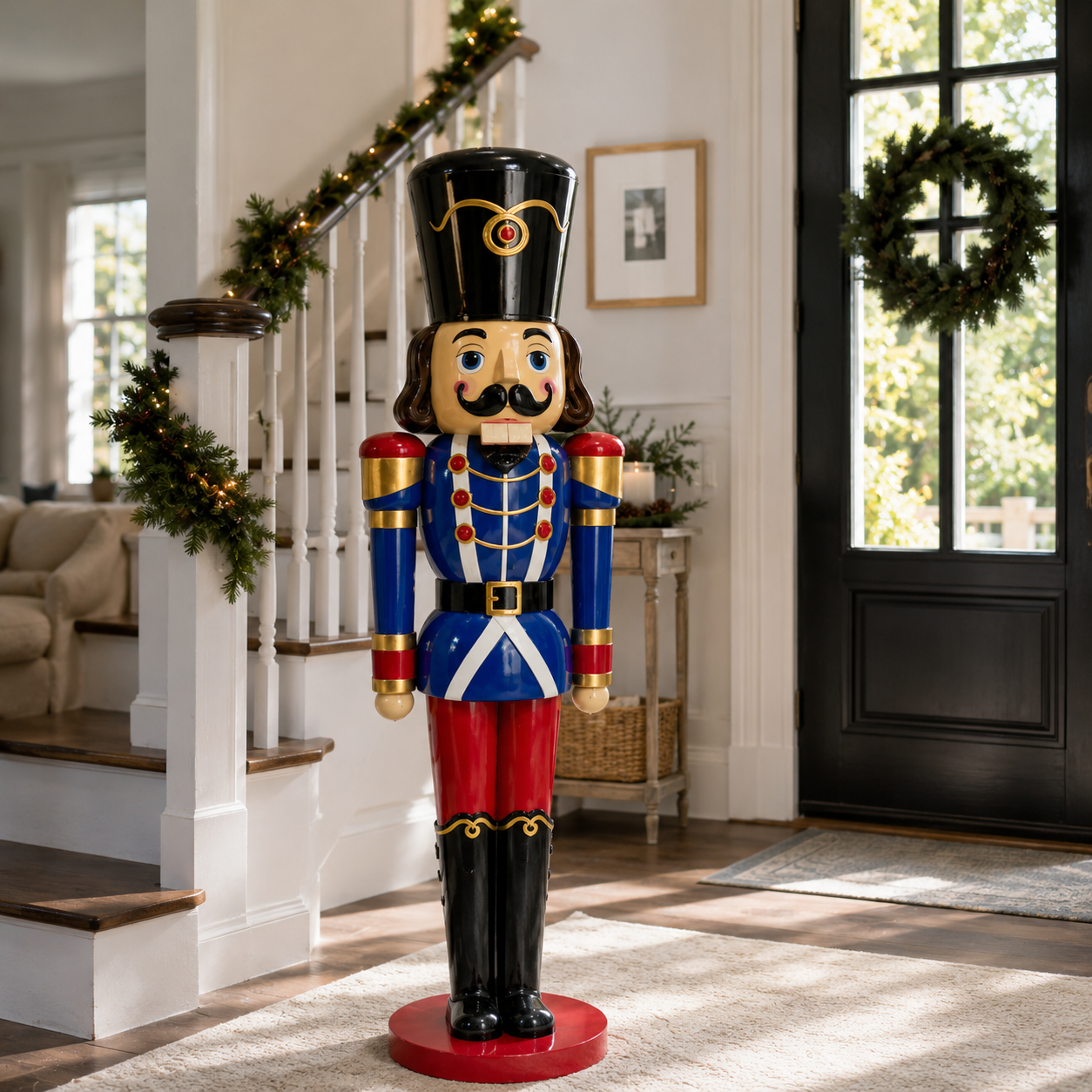 6 FT Blue & Red Soldier