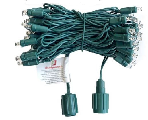 50LED Dynamic Lights RGBWW With Green Coaxial Cord