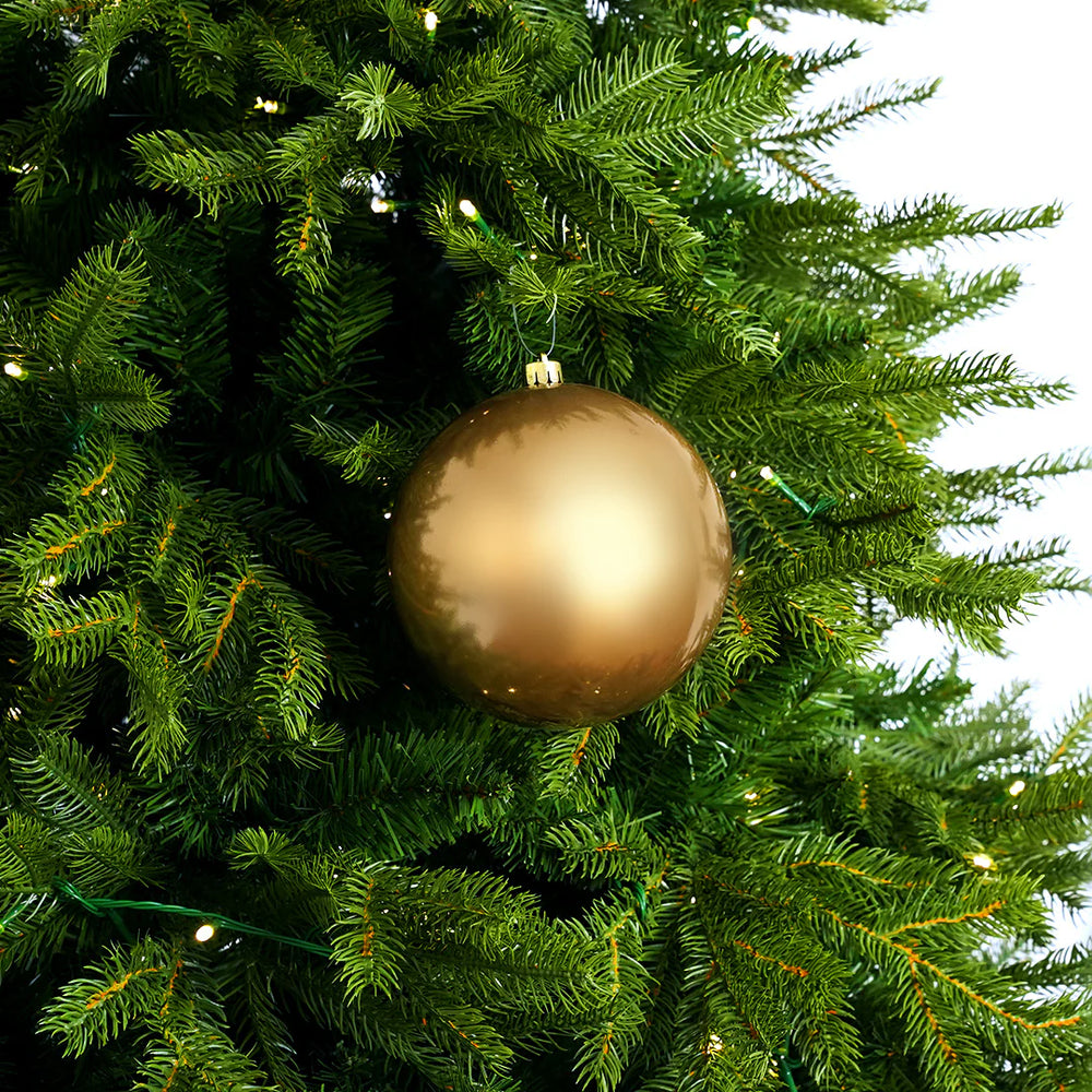 5.5" Gold Matte Shatterproof Ball Ornament