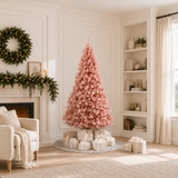 Snowy Pink Paris Fir Tree Unlit