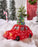 15" 80LED Red Car with Christmas Tree