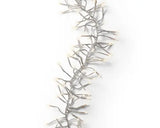 23 FT 768 LED Warm White Cluster Lights With Transparent Wire