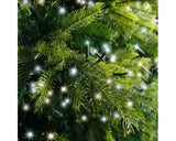 74 FT 1000 LED Warm White & Cool White Compact Lights With Green Wire