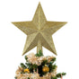 7.5" Gold Glitter Star Tree Topper