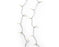 12 FT 48 LED Warm White Transparent Wire 8 Function Twinkle Battery Operated