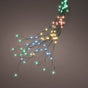 8 FT 832 Micro LED Multi Bunch Lights With Green Wire