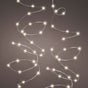 20 FT 120 Micro LED Warm White With Silver Wire