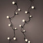 30 FT 120 LED Warm White Cherry Lights With Black Wire