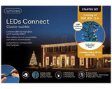 16 FT Cluster Starter Set Multicolor String Of 500 LED Lights