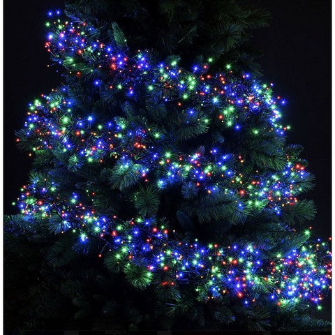 16 FT Cluster Starter Set Multicolor String Of 500 LED Lights