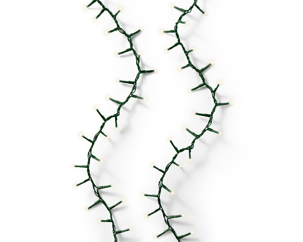 36 FT Compact Extension Set Warm White With 1 String Of 500 LED Lights