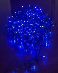 36 FT Compact Starter Set Blue With 1 String Of 500 LED Lights
