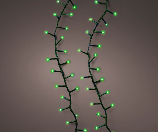 36 FT Compact Extension Set Green With 1 String Of 500 LED Lights