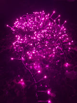 36 FT Compact Extension Set Pink With 1 String Of 500 LED Lights